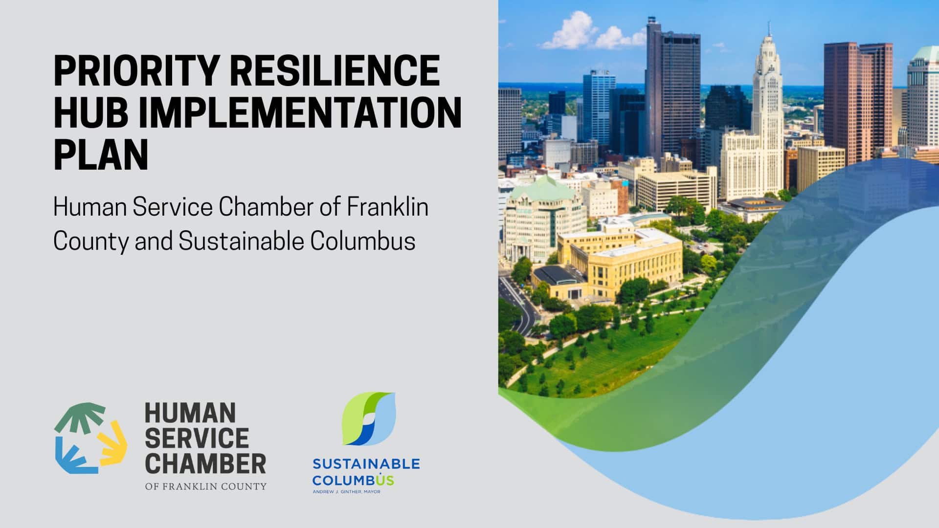 Priority Resilience Hub Implementation Plan 2025 • Human Service ...